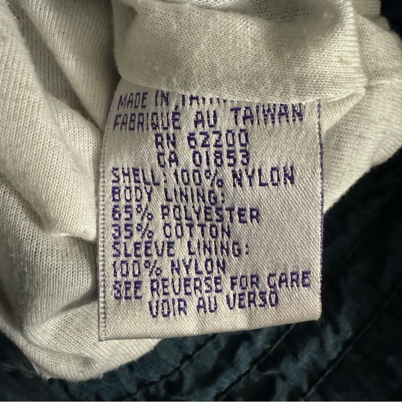 Puma Windbreaker Track Jacket Men’s Medium Colorblock 100% Nylon Vtg 89s 90s - Picture 7 of 8